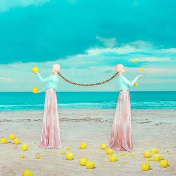 Elena Paraskeva - A Fine Day At The Beach-2016 (Baryta Silk)