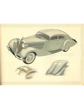 1938 MERCEDES BENZ TYPE 320 BROCHURE DUITS, Nieuw, Author