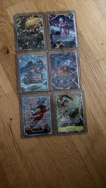 Bandai - 6 Mixed collection - One Piece, Nieuw