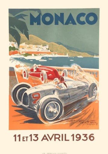 Géo Ham - MONACO 1936 (Editions Clouet) - Jaren 1990, Antiek en Kunst