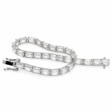 Armband - 14 karaat Witgoud - 15.33ct. tw. Diamant, Nieuw