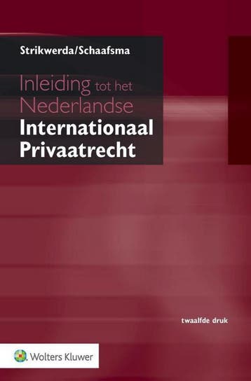 9789013141399 Inleiding tot het Nederlandse Internationaa..., Verzenden, Zo goed als nieuw, L. Strikwerda