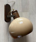 Wandlamp - Plastic, Hout - Vintage mushroom wandlamp