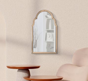 TANGER WANDSPIEGEL ROZE CM 47X1X80 ( BINNENSPIEGEL AFMETING, Ophalen of Verzenden, Nieuw