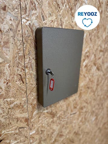 Sleutelkast - 34x24x4cm - bruin, Nieuw in verpakking