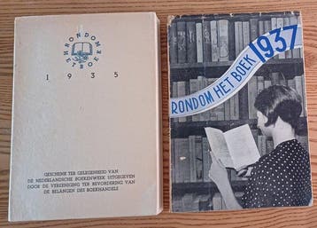 Boekenweek; Roel Houwink & Mr. E. Elias - Rondom het boek, Antiek en Kunst