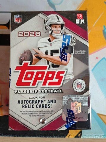 2026 Topps Flagship Football Originele verpakking, Parallel, Nieuw
