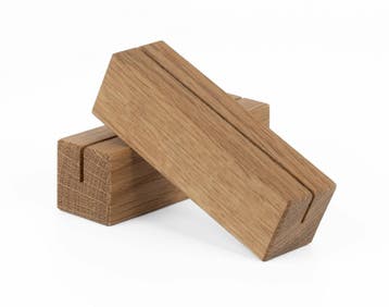 10cm - Houten Kaarthouder / Tafelstandaard / Menukaartho...