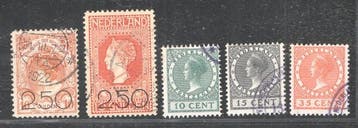 Nederland 1898/1924 - Opruimingsuitgifte en, Postzegels en Munten, Postzegels | Nederland, Gestempeld