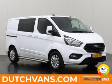 Ford Transit Custom 2.0TDCI Bestelbus 2021 L1 H1 Diesel, Auto's, Automaat, Euro 6, Wit, Diesel