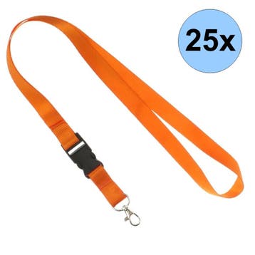 Fako Bijoux - Keycord Classic - Lanyard - Sleutelkoord -, Verzamelen, Sleutelhangers, Verzenden, Nieuw