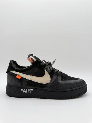 Nike - Nike Air Force 1 Off-White Black - Sneakers - Maat:, Kleding | Heren, Schoenen, Nieuw
