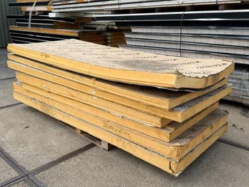 3e keus PIR renovatieplaten | 7 stuks | ca. 1000 x 3000 mm |, Ophalen, Dakisolatie, Zo goed als nieuw, Hardschuim (Pir)