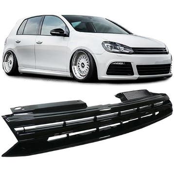 Grill VW Golf VI Zwart, Ophalen of Verzenden, Nieuw