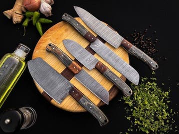Keukenmes - Kitchen knife set - Japanse keuken en BBQ-set