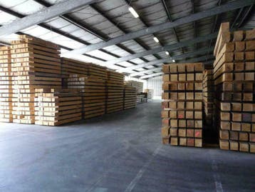Eiken balken / Eiken palen / Eikenhout balken uit Voorraad, Doe-het-zelf en Verbouw, Hout en Planken, Ophalen, Eiken, Nieuw, Balk