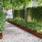 vidaXL Gazonranden 30 pcs Roestig 103 x 0,05 x 22 cm, Tuin en Terras, Overige Tuin en Terras, Verzenden, Nieuw