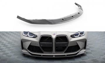 Voorspoiler V.3 BMW M4 G82 / M3 G80 / G81 Maxton Carbon, Ophalen of Verzenden, Nieuw
