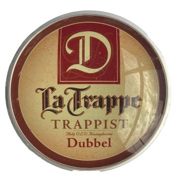 Occasion - Ronde taplens La Trappe trappist dubbel bol 69, Ophalen of Verzenden