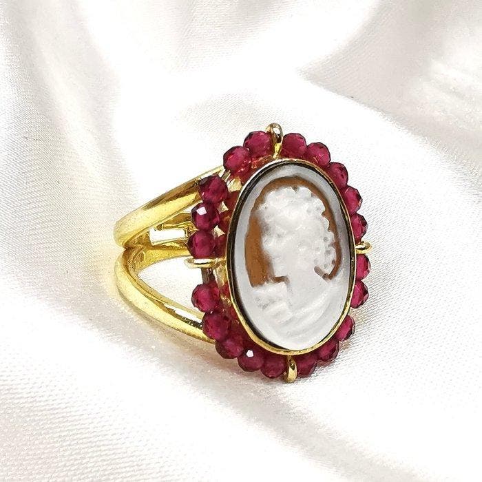 Zilver - Ring - Italiaans vakmanschap, Antiek en Kunst, Curiosa en Brocante