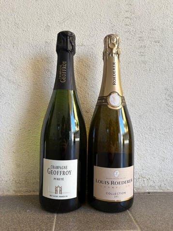Louis Roederer, Louis roederer - Champagne - 2 Flessen (0.75, Nieuw