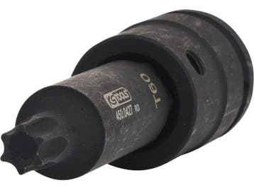 3/4" Bit-dopsleutel Torx - kracht - lang - T60, Ophalen of Verzenden