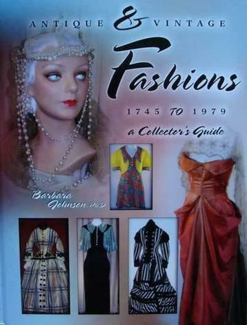 Boek : Antique &amp; Vintage Fashions 1745 to 1979, Antiek en Kunst, Antiek | Kleding en Accessoires