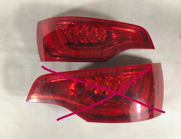 Audi Q7 4L LIFT 11-15 achterlicht links LED USA 4L0945094G, Verzenden, Gebruikt