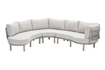 Garden Impressions Matera organische loungebank met rope, Verzenden, Nieuw, Overige materialen, Loungeset