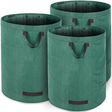 Tuinafvalzak Set van 2 280L 50kg (Tuingereedschap), Verzenden, Nieuw