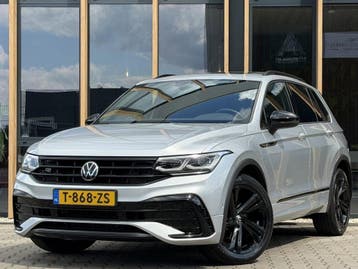 Zakelijke Lease |  Volkswagen Tiguan 1.5 TSI R-Line | blacks, Automaat, Stof, Gebruikt, Euro 6