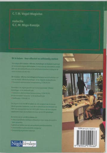 BV in balans Theorieboek Offertes, bestellingen en facturen, Verzenden, Gelezen, C.T.M. Vogel-Machielse