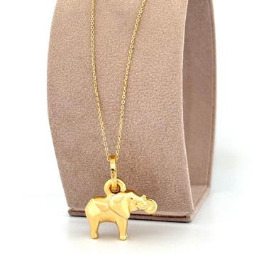 Vieri - Halsketting - Elefante - 18 karaat Geel goud, Nieuw