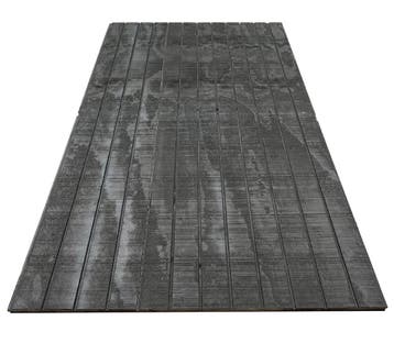 Channelply Rabat Plaat Zwart Gespoten 2440x1220mm - Smalle, Doe-het-zelf en Verbouw, Hout en Planken, Ophalen of Verzenden, Nieuw