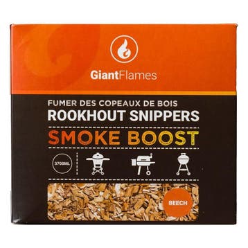Giant Flames BBQ rookhout doos snippers beech, Ophalen of Verzenden, Nieuw