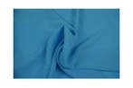 15 meter chiffon stof - Aqua blauw, 120 cm of meer, Polyester, Verzenden, Blauw