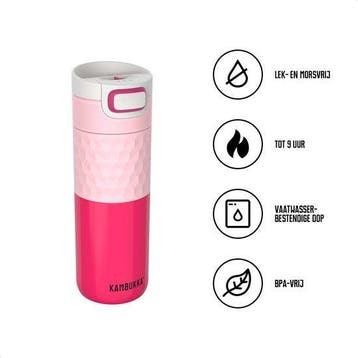 Kambukka Etna Grip Thermosbeker 500 ml Roze, Nieuw