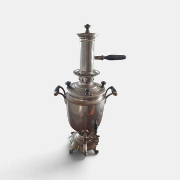 Samovar - Vernikkeld messing