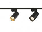 Veiling - 20x Railspot GU10 Armatuur 12cm draaibaar met 2 kl, Nieuw