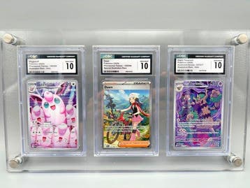 Pokémon - 3 Graded card - Wigglytuff - Dawn - Hops, Nieuw