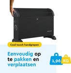 2dekans | BRASQ Elektrische Convectorkachel - Verstelbare, Ophalen of Verzenden, Zo goed als nieuw