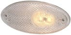Hella Breedtelicht LED met Reflector Ovaal Opbouw Wit, Caravans en Kamperen, Camper-accessoires, Ophalen of Verzenden, Nieuw