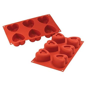 Silikomart Siliconen Vorm Pasion (6x) 69,5x72x39,5(h)mm, Verzenden, Nieuw