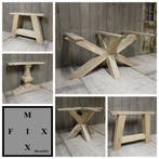 Stoere eikenhouten onderstellen, tafelpoten eikenhout, poten, Ophalen of Verzenden, Nieuw, Eikenhout