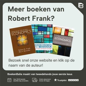 Microeconomics & Behaviour 9780077159023 Robert Frank, Verzenden, Gelezen, Robert Frank