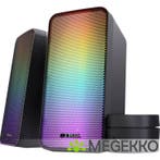 Trust GXT 611 Wezz 2.0 PC Speakerset RGB Zwart, Computers en Software, Pc speakers, Verzenden, Nieuw, Trust