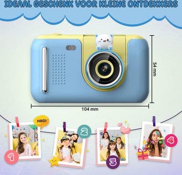 2dekans | K&L Digitale Kindercamera Kids - Kinder vlog, Ophalen of Verzenden, Zo goed als nieuw