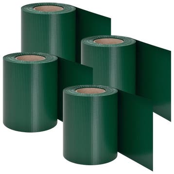 PVC Privacystrips - 4 stuks - Groen, Verzenden, Nieuw