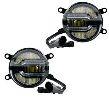 LED Dagrijlampen / Mistlampen 90mm 9-32V Universeel, Ophalen of Verzenden, Nieuw