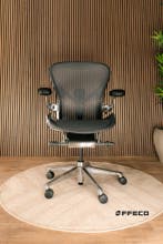Herman Miller Aeron Remastered - Duurste Configuratie, Verzenden, Zwart, Zo goed als nieuw, Bureaustoel